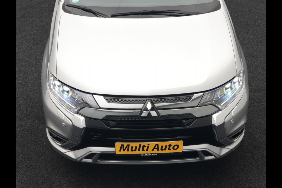 Mitsubishi Outlander 2.4 Intense+ Plug In Hybrid 225pk Dealer O.H PHEV | Trekhaak Af Fabriek | 360 Camera | Lederen Sportstoelen Verwarmd | Apple Carplay | Blis | Cruise Control | Navigatie | Keyless | DAB | 18" L.M |