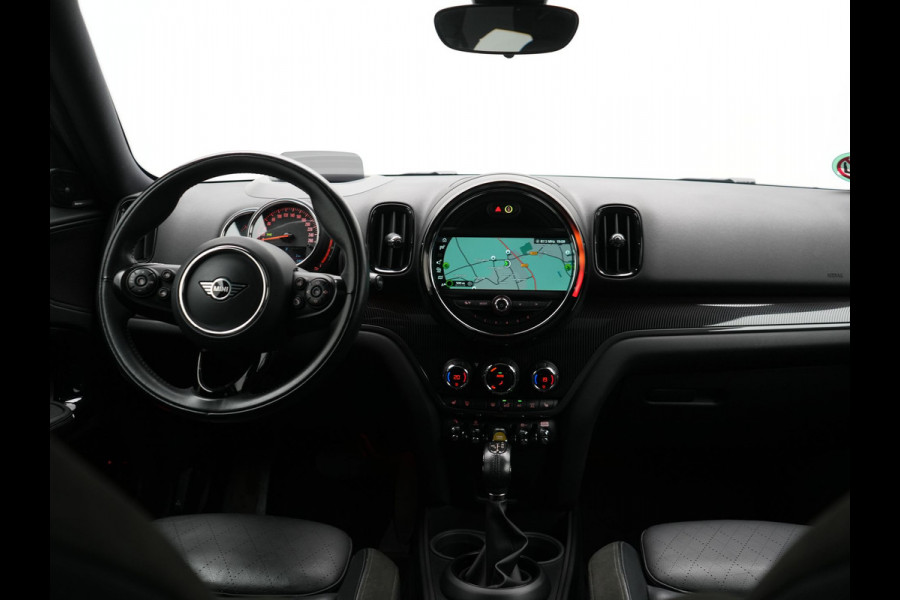 MINI Countryman 2.0 Cooper S E ALL4 Plug in Hybrid 225pk Dealer O.H. PHEV | Panodak | Adaptive Cruise | Head Up | Harman & Kardon | Lederen Sportstoelen Verwarmd | Camera |  Apple Carplay | Navigatie | Virtual | DAB |