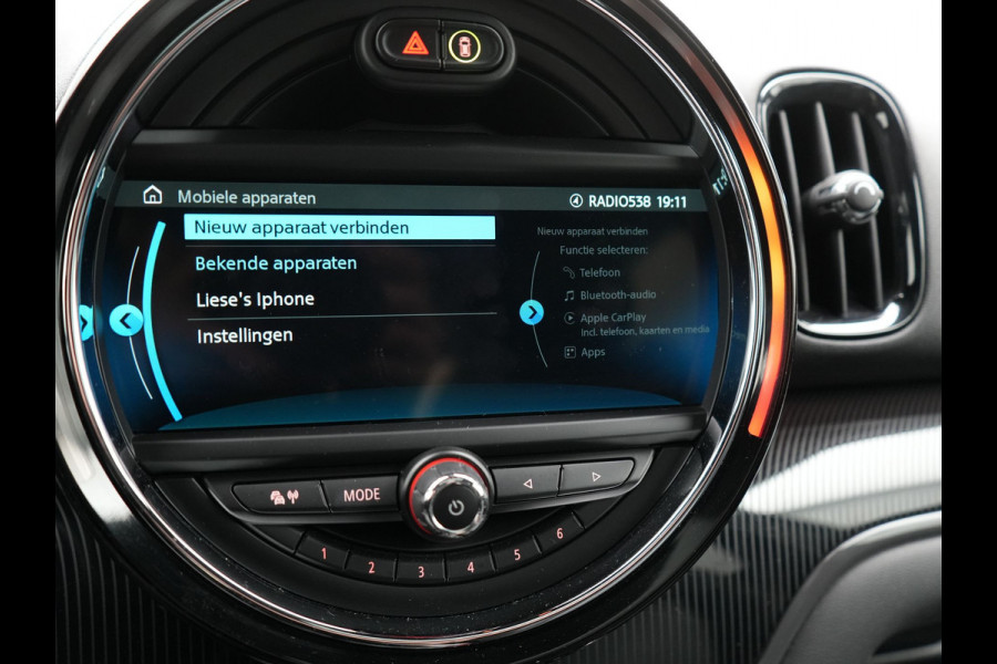 MINI Countryman 2.0 Cooper S E ALL4 Plug in Hybrid 225pk Dealer O.H. PHEV | Panodak | Adaptive Cruise | Head Up | Harman & Kardon | Lederen Sportstoelen Verwarmd | Camera |  Apple Carplay | Navigatie | Virtual | DAB |