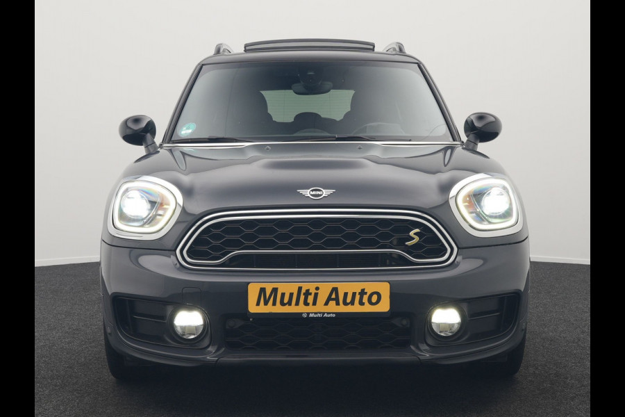 MINI Countryman 2.0 Cooper S E ALL4 Plug in Hybrid 225pk Dealer O.H. PHEV | Panodak | Adaptive Cruise | Head Up | Harman & Kardon | Lederen Sportstoelen Verwarmd | Camera |  Apple Carplay | Navigatie | Virtual | DAB |