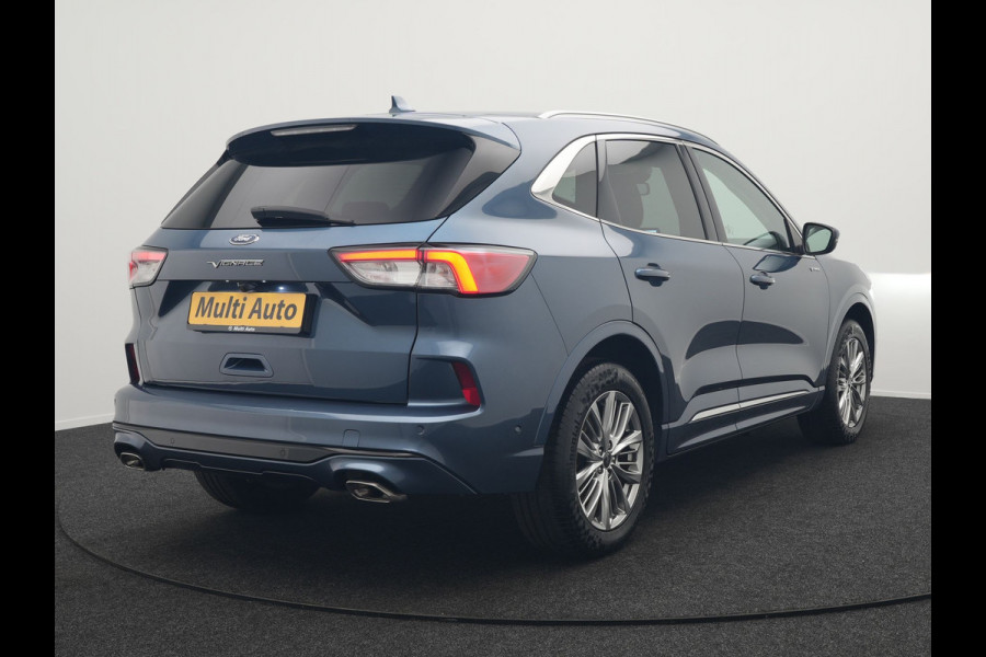Ford Kuga 2.5 Vignale Plug In Hybrid 225pk Dealer O.H PHEV | Head Up | Adaptive Cruise | Lederen Sportstoelen Memory & Verwarmd | Bang & Olufsen | 360 Camera | Apple Carplay | Keyless | Blis | Stuur Verwarmd | Navigatie | DAB |