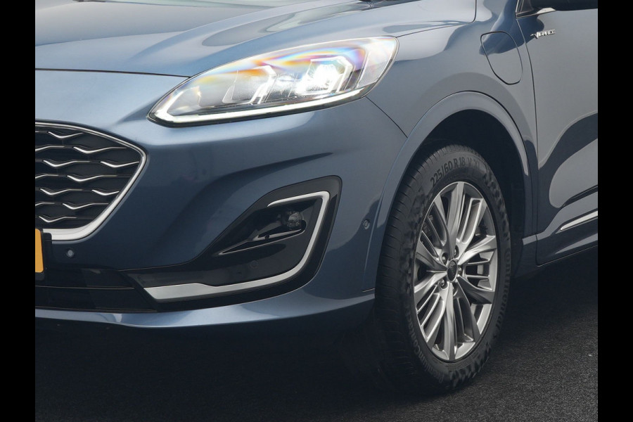 Ford Kuga 2.5 Vignale Plug In Hybrid 225pk Dealer O.H PHEV | Head Up | Adaptive Cruise | Lederen Sportstoelen Memory & Verwarmd | Bang & Olufsen | 360 Camera | Apple Carplay | Keyless | Blis | Stuur Verwarmd | Navigatie | DAB |