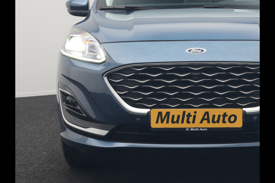 Ford Kuga 2.5 Vignale Plug In Hybrid 225pk Dealer O.H PHEV | Head Up | Adaptive Cruise | Lederen Sportstoelen Memory & Verwarmd | Bang & Olufsen | 360 Camera | Apple Carplay | Keyless | Blis | Stuur Verwarmd | Navigatie | DAB |