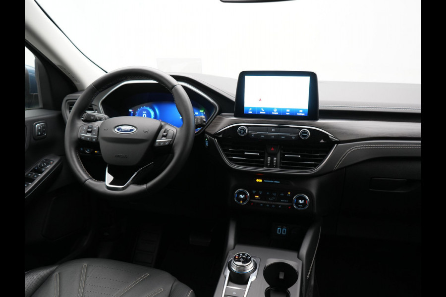 Ford Kuga 2.5 Vignale Plug In Hybrid 225pk Dealer O.H PHEV | Head Up | Adaptive Cruise | Lederen Sportstoelen Memory & Verwarmd | Bang & Olufsen | 360 Camera | Apple Carplay | Keyless | Blis | Stuur Verwarmd | Navigatie | DAB |