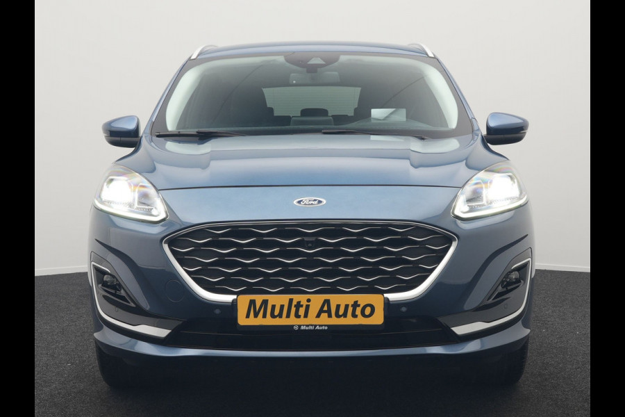 Ford Kuga 2.5 Vignale Plug In Hybrid 225pk Dealer O.H PHEV | Head Up | Adaptive Cruise | Lederen Sportstoelen Memory & Verwarmd | Bang & Olufsen | 360 Camera | Apple Carplay | Keyless | Blis | Stuur Verwarmd | Navigatie | DAB |