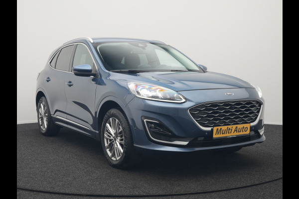 Ford Kuga 2.5 Vignale Plug In Hybrid 225pk Dealer O.H PHEV | Head Up | Adaptive Cruise | Lederen Sportstoelen Memory & Verwarmd | Bang & Olufsen | 360 Camera | Apple Carplay | Keyless | Blis | Stuur Verwarmd | Navigatie | DAB |