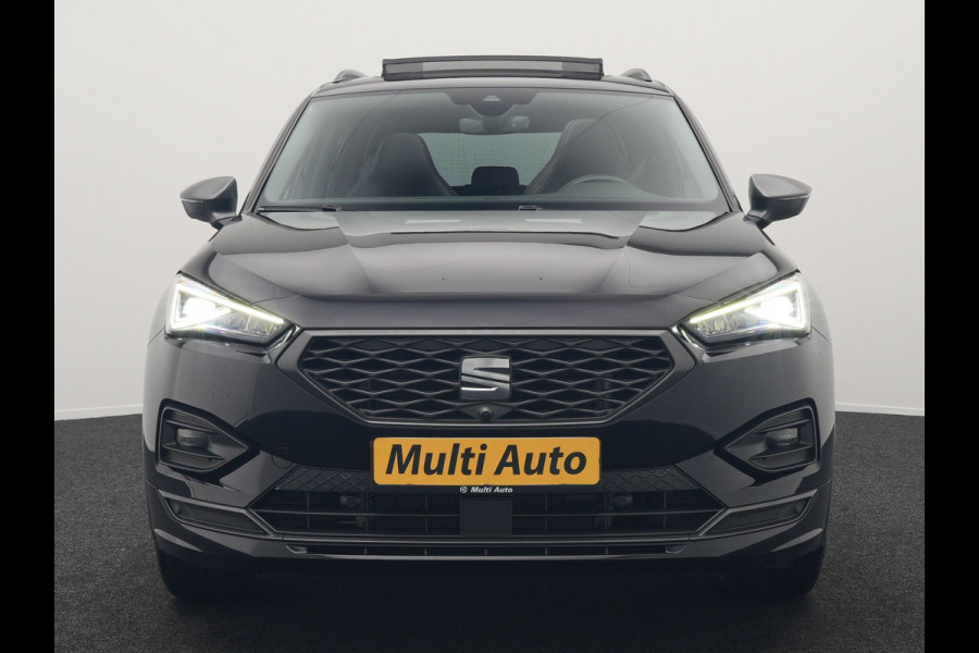 Seat Tarraco 1.4 TSI e-Hybrid FR Plug In Hybrid 245pk Dealer O.H PHEV | Panodak | Adaptive Cruise | Alcantara Sportstoelen Memory & Verwarmd | 360 Camera | Keyless | Apple Carplay | Stuur Verwarmd | Blis | Navigatie | Virtual | DAB | 20"LM |