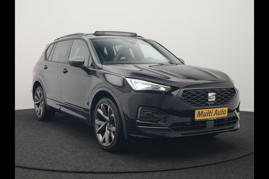 Seat Tarraco 1.4 TSI e-Hybrid FR Plug In Hybrid 245pk Dealer O.H PHEV | Panodak | Adaptive Cruise | Alcantara Sportstoelen Memory & Verwarmd | 360 Camera | Keyless | Apple Carplay | Stuur Verwarmd | Blis | Navigatie | Virtual | DAB | 20"LM |