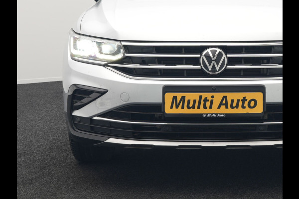 Volkswagen Tiguan 1.4 TSI eHybrid Elegance Plug In Hybrid 245pk Dealer O.H PHEV | Adaptive Cruise | Head Up | IQ Light | 360 Camera | Alcantara Sportstoelen Massage & Verwarmd | Sfeerverlichting | Keyless | Stuur Verwarmd | Apple Carplay | Navigatie | DAB |