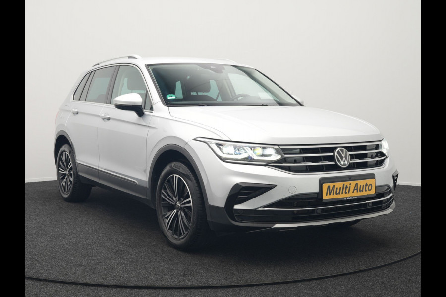 Volkswagen Tiguan 1.4 TSI eHybrid Elegance Plug In Hybrid 245pk Dealer O.H PHEV | Adaptive Cruise | Head Up | IQ Light | 360 Camera | Alcantara Sportstoelen Massage & Verwarmd | Sfeerverlichting | Keyless | Stuur Verwarmd | Apple Carplay | Navigatie | DAB |