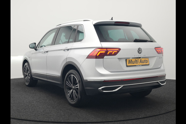 Volkswagen Tiguan 1.4 TSI eHybrid Elegance Plug In Hybrid 245pk Dealer O.H PHEV | Adaptive Cruise | Head Up | IQ Light | 360 Camera | Alcantara Sportstoelen Massage & Verwarmd | Sfeerverlichting | Keyless | Stuur Verwarmd | Apple Carplay | Navigatie | DAB |