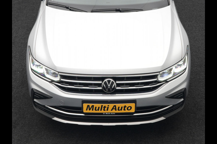 Volkswagen Tiguan 1.4 TSI eHybrid Elegance Plug In Hybrid 245pk Dealer O.H PHEV | Adaptive Cruise | Head Up | IQ Light | 360 Camera | Alcantara Sportstoelen Massage & Verwarmd | Sfeerverlichting | Keyless | Stuur Verwarmd | Apple Carplay | Navigatie | DAB |