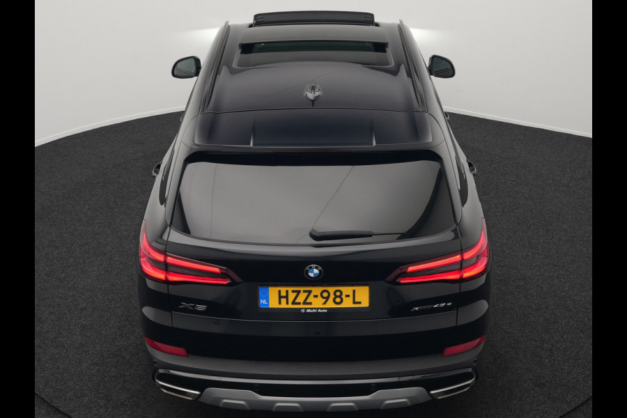 BMW X5 xDrive45e High Executive Plug In Hybrid 395pk Dealer O.H PHEV | Trekhaak Af Fabriek | Luchtvering | Panodak | Head Up | Adaptive Cruise | 360 Camera | Adaptief Onderstel | Lederen Sportstoelen Memory & Verwarmd | Apple Carplay | Sfee