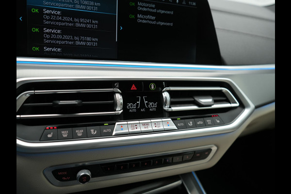 BMW X5 xDrive45e M Sport Plug In Hybrid 395pk Dealer O.H. PHEV | Trekhaak Af Fabriek | Panodak | Soft Close | Luchtvering | 360 Camera | Adaptive Cruise | Harman & Kardon | Lederen Comfortstoelen Memory & Verwarmd | Blis | M Sportstuur Verwarmd |
