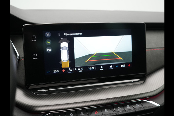 Škoda Octavia Combi 1.4 TSI RS iV Plug In Hybrid 245pk Dealer O.H. PHEV | Panodak | Head Up | Adaptive Cruise | Apple Carplay | Canton Audio | Crystal LED | RS Sportstoelen Verwarmd | Keyless | Front & Lane Assist | Sportstuur Verwarmd | Navigatie | DAB |