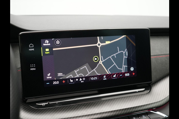 Škoda Octavia Combi 1.4 TSI RS iV Plug In Hybrid 245pk Dealer O.H. PHEV | Panodak | Head Up | Adaptive Cruise | Apple Carplay | Canton Audio | Crystal LED | RS Sportstoelen Verwarmd | Keyless | Front & Lane Assist | Sportstuur Verwarmd | Navigatie | DAB |