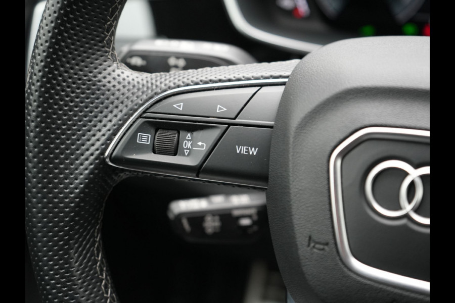 Audi Q3 Sportback 45 TFSI e S Line Plug In Hybrid 245pk Dealer O.H PHEV | Panodak | Adaptive Cruise | Lederen Sportstoelen Memory & Verwarmd | Sfeerverlichting | Camera | Virtual | Blis | Navigatie | DAB |