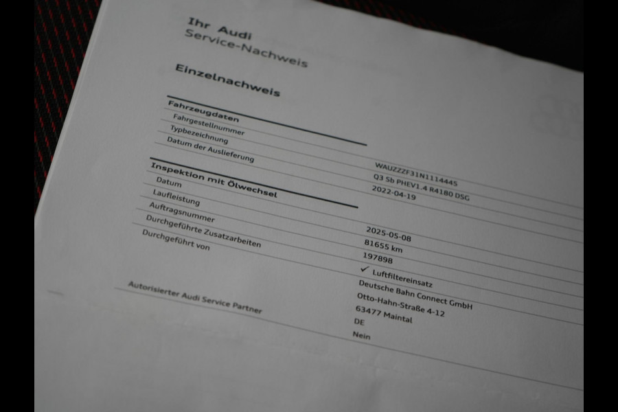 Audi Q3 Sportback 45 TFSI e S Line Plug In Hybrid 245pk Dealer O.H PHEV | Panodak | Adaptive Cruise | Lederen Sportstoelen Memory & Verwarmd | Sfeerverlichting | Camera | Virtual | Blis | Navigatie | DAB |