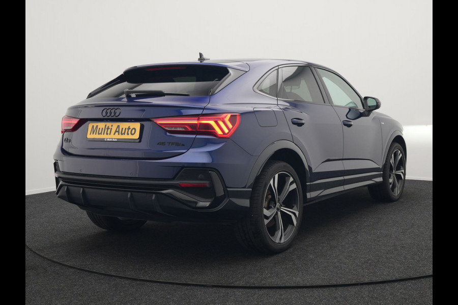 Audi Q3 Sportback 45 TFSI e S Line Plug In Hybrid 245pk Dealer O.H PHEV | Matrix LED | Cruise Control | Sonos Soundsystem | Apple Carplay | Lane Assist | Lederen Sportstoelen Verwarmd | L.M. 20" |