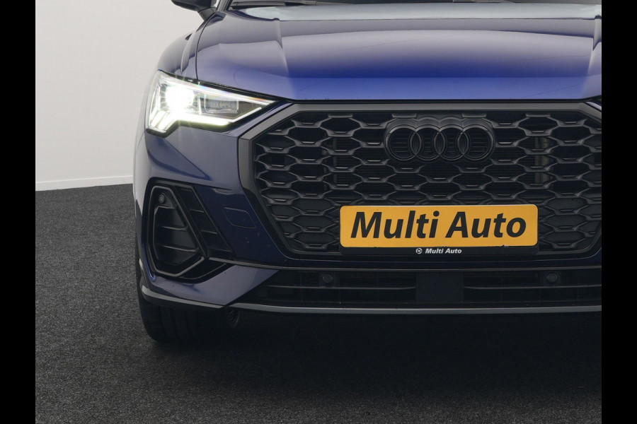 Audi Q3 Sportback 45 TFSI e S Line Plug In Hybrid 245pk Dealer O.H PHEV | Matrix LED | Cruise Control | Sonos Soundsystem | Apple Carplay | Lane Assist | Lederen Sportstoelen Verwarmd | L.M. 20" |