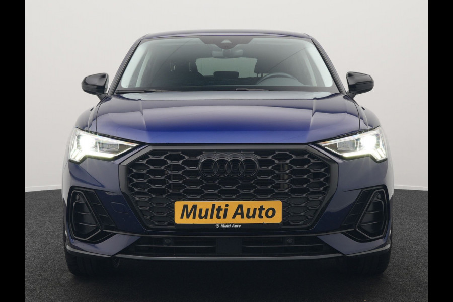 Audi Q3 Sportback 45 TFSI e S Line Plug In Hybrid 245pk Dealer O.H PHEV | Matrix LED | Cruise Control | Sonos Soundsystem | Apple Carplay | Lane Assist | Lederen Sportstoelen Verwarmd | L.M. 20" |