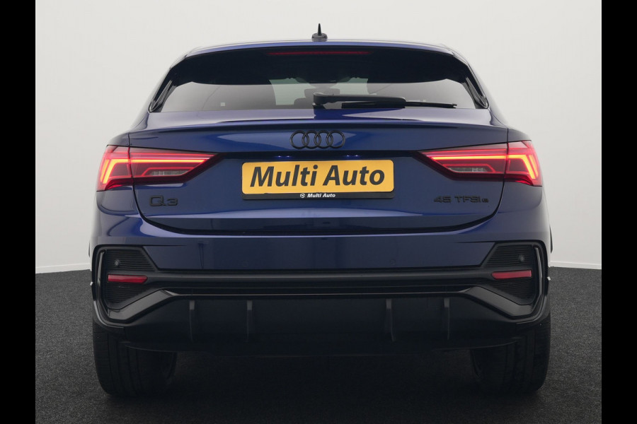 Audi Q3 Sportback 45 TFSI e S Line Plug In Hybrid 245pk Dealer O.H PHEV | Matrix LED | Cruise Control | Sonos Soundsystem | Apple Carplay | Lane Assist | Lederen Sportstoelen Verwarmd | L.M. 20" |