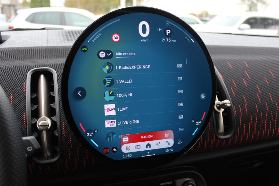 MINI Countryman 2.0 S ALL4 John Cooper Works XL / Trekhaak / Panoramadak / 360Camera / Head-up / Harman Kardon / 20'' / Leder / Memory seats / Sfeerverlichting / LED / CarPlay / Stuur+Stoelverwarming / Dodehoek / DAB / ACC