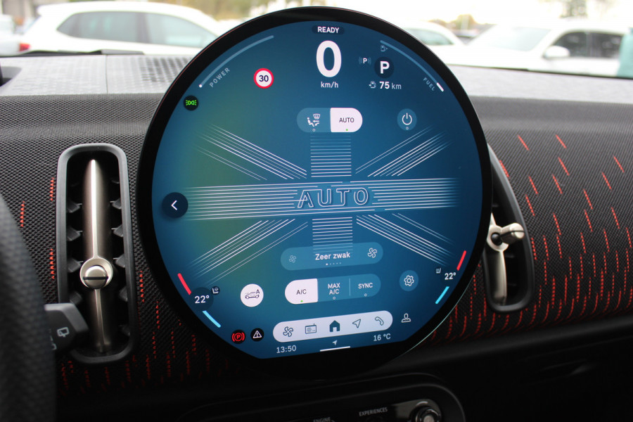 MINI Countryman 2.0 S ALL4 John Cooper Works XL / Trekhaak / Panoramadak / 360Camera / Head-up / Harman Kardon / 20'' / Leder / Memory seats / Sfeerverlichting / LED / CarPlay / Stuur+Stoelverwarming / Dodehoek / DAB / ACC