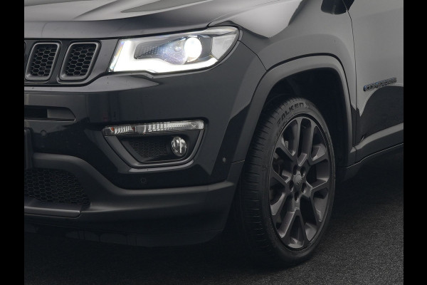 Jeep Compass 4xe 240 Electric S Plug In Hybrid 240pk Dealer O.H PHEV | Lederen Sportstoelen Memory & Verwarmd | Camera | Navigatie | Blis | Keyless | Stuur Verwarmd | Cruise Control | DAB |