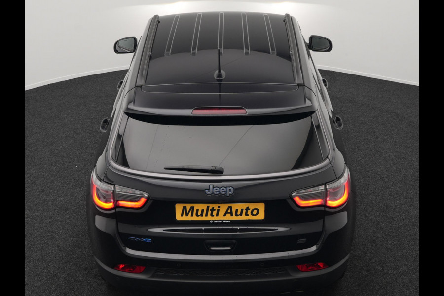 Jeep Compass 4xe 240 Electric S Plug In Hybrid 240pk Dealer O.H PHEV | Lederen Sportstoelen Memory & Verwarmd | Camera | Navigatie | Blis | Keyless | Stuur Verwarmd | Cruise Control | DAB |