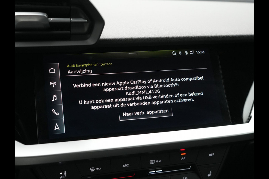 Audi A3 Sportback 30 TFSI Pro Line 111pk Dealer O.H | Cruise Control | Apple Carplay | Voorstoelen Verwarmd | Navigatie | Virtual | DAB |