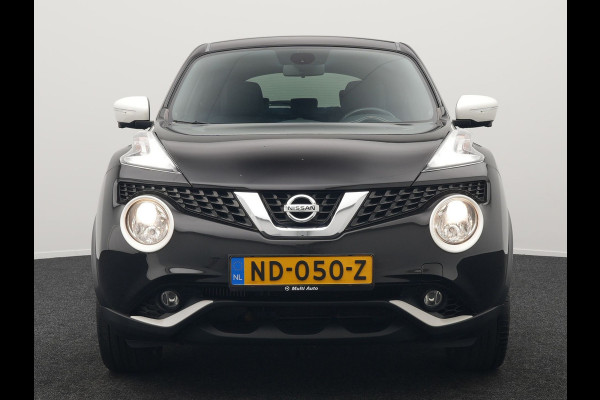 Nissan Juke 1.2 DIG-T S/S N-Vision 116pk Dealer O.H | Trekhaak Afneembaar | Alcantara Sportstoelen | 360 Camera | Lane Assist | Cruise Control | Keyless | Navigatie | Bluetooth | Climate Control | DAB |