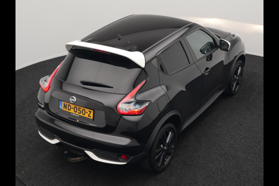Nissan Juke 1.2 DIG-T S/S N-Vision 116pk Dealer O.H | Trekhaak Afneembaar | Alcantara Sportstoelen | 360 Camera | Lane Assist | Cruise Control | Keyless | Navigatie | Bluetooth | Climate Control | DAB |