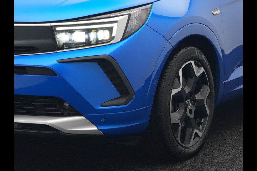 Opel Grandland 1.6 Turbo Ultimate Facelift Plug In Hybrid 224pk Dealer O.H PHEV | Adaptive Cruise | Standkachel | Lederen Sportstoelen Ventilatie & Memory | 360 Camera | Apple Carplay | Blis | Navigatie | Virtual | DAB |