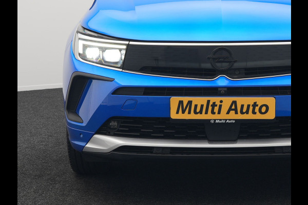 Opel Grandland 1.6 Turbo Ultimate Facelift Plug In Hybrid 224pk Dealer O.H PHEV | Adaptive Cruise | Standkachel | Lederen Sportstoelen Ventilatie & Memory | 360 Camera | Apple Carplay | Blis | Navigatie | Virtual | DAB |