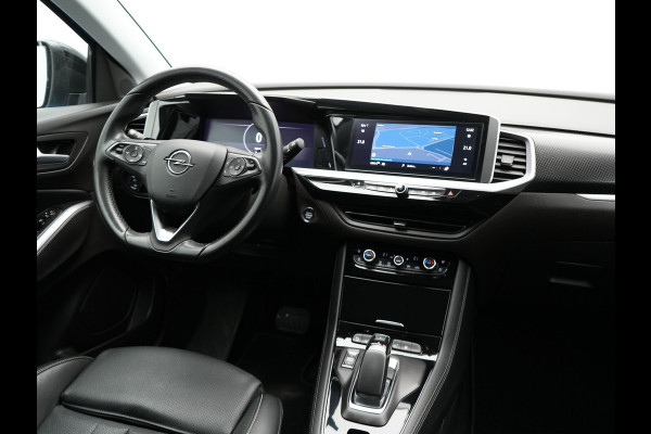 Opel Grandland 1.6 Turbo Ultimate Facelift Plug In Hybrid 224pk Dealer O.H PHEV | Adaptive Cruise | Standkachel | Lederen Sportstoelen Ventilatie & Memory | 360 Camera | Apple Carplay | Blis | Navigatie | Virtual | DAB |