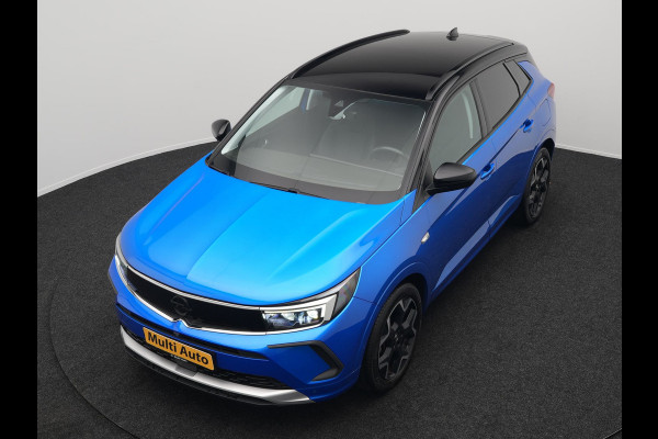 Opel Grandland 1.6 Turbo Ultimate Facelift Plug In Hybrid 224pk Dealer O.H PHEV | Adaptive Cruise | Standkachel | Lederen Sportstoelen Ventilatie & Memory | 360 Camera | Apple Carplay | Blis | Navigatie | Virtual | DAB |