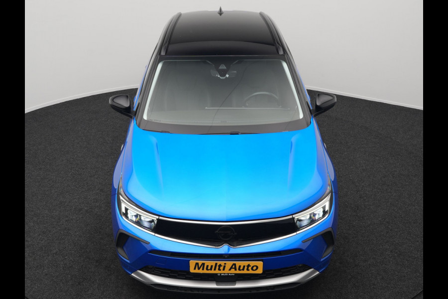 Opel Grandland 1.6 Turbo Ultimate Facelift Plug In Hybrid 224pk Dealer O.H PHEV | Adaptive Cruise | Standkachel | Lederen Sportstoelen Ventilatie & Memory | 360 Camera | Apple Carplay | Blis | Navigatie | Virtual | DAB |