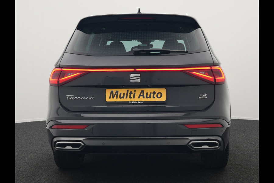 Seat Tarraco 1.4 TSI e-Hybrid FR Plug In Hybrid 245pk Dealer O.H PHEV | Adaptive Cruise | Alcantara Sportstoelen Memory & Verwarmd | 360 Camera | Apple Carplay | Stuur Verwarmd | Keyless | Blis | Navigatie | Virtual | DAB | 19 "L.M |