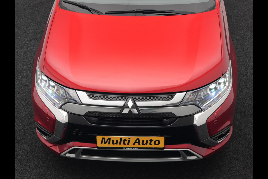 Mitsubishi Outlander 2.4 Intense+ Plug In Hybrid 225pk Dealer O.H PHEV | 360 Camera | Lederen Sportstoelen Verwarmd | Keyless | Navigatie | Stuur Verwarmd | Cruise Control | Blis | DAB |
