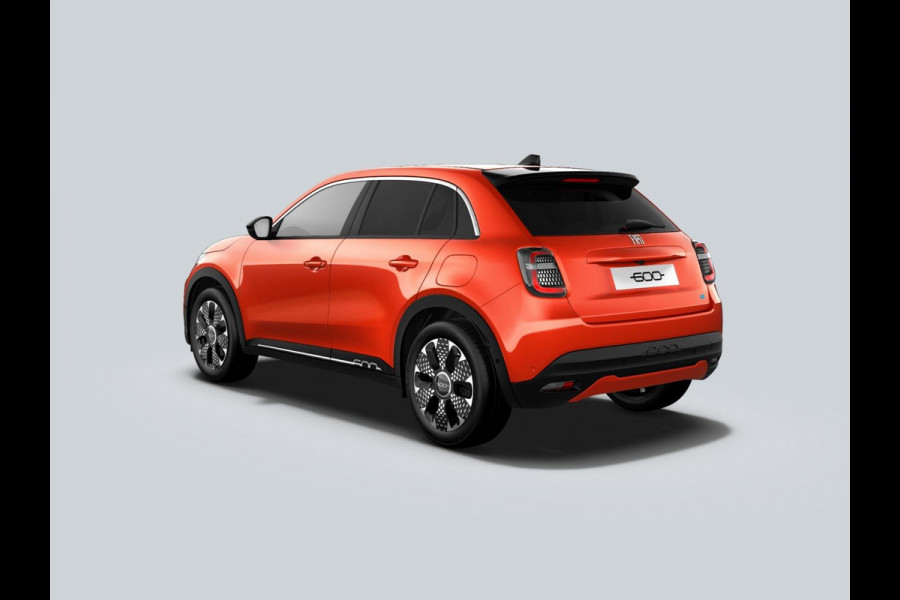 Fiat 600E La Prima 54 kWh | 17% Bijtelling | Carplay | Elek. Stoel | Stoelverwarming | Keyless | LED | Clima