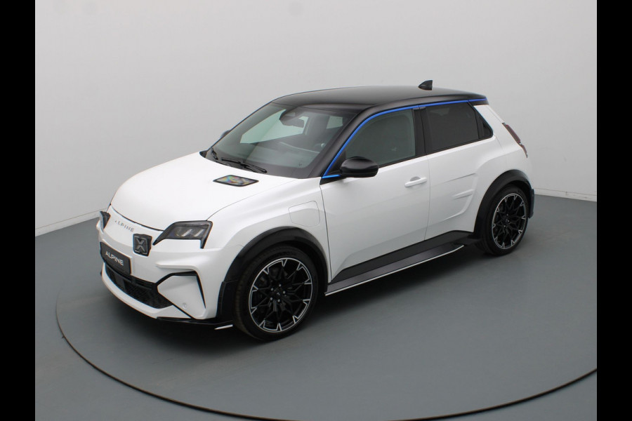 ALPINE A290 GT 52 kWh Snel Leverbaar | NIEUW | SNOWFLAKE met semi-diamant | Adapter V2L | Zonder naam uitvoering op kofferklep | 180pk