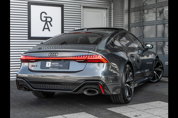 Audi RS7 Sportback 4.0 TFSI V8 Quattro | Keramisch | Head-up | Zwart optiek