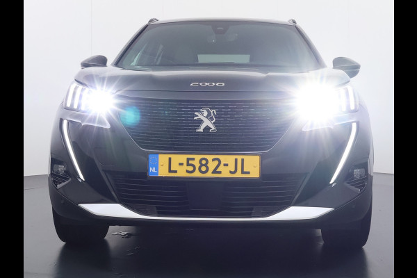 Peugeot e-2008 EV GT Pack 50kWh SOH 90% Pano-Dak+Schuifdak Apple Carplay Android Auto Navi Ecc Adap.Cruise 360°Camera Stoelverwarming Blindspot Privacy Glas Lmv 18" Lane Assist Keyless Bluetooth Pack Safety Plus 1e Eigenaar 100% Dealeronderhouden Origineel Nederlandse Auto