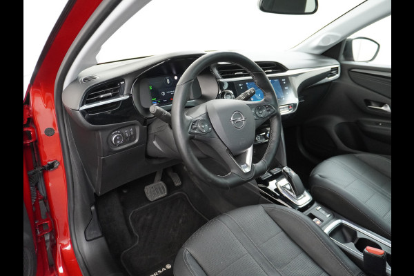 Opel CORSA-E Elegance 50kWh SOH 90% Leder 360°Camera Panoramadak Zwart Dak Navi Ecc Apple Carplay Android Auto Cruise Control Stoel+Stuurverwarming DAB+ Pdc Lmv Led Origineel Nederlandse Auto