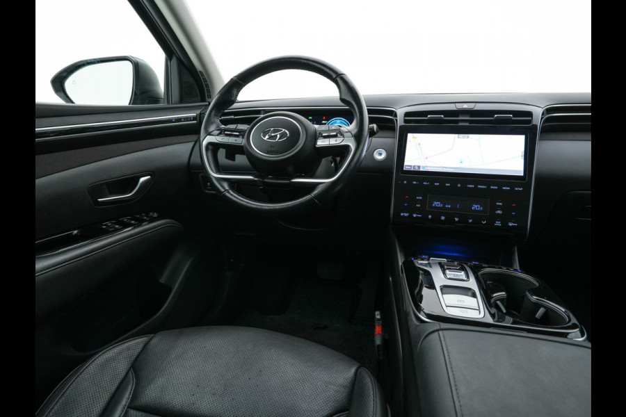 Hyundai Tucson 1.6 T-GDI Premium Plug-In 4WD (INCL-BTW) *FULL-LEATER | FULL-LED | ADAPTIVE-CRUISE | BLIND-SPOT | MEMORY-PACK | TOP-VIEW | KEYLESS | DIGI-COCKPIT | VENTILATED-COMFORTSEATS | DAB+ | PRIVACY-GLASS | SHIFT-PADDLES | 19"*