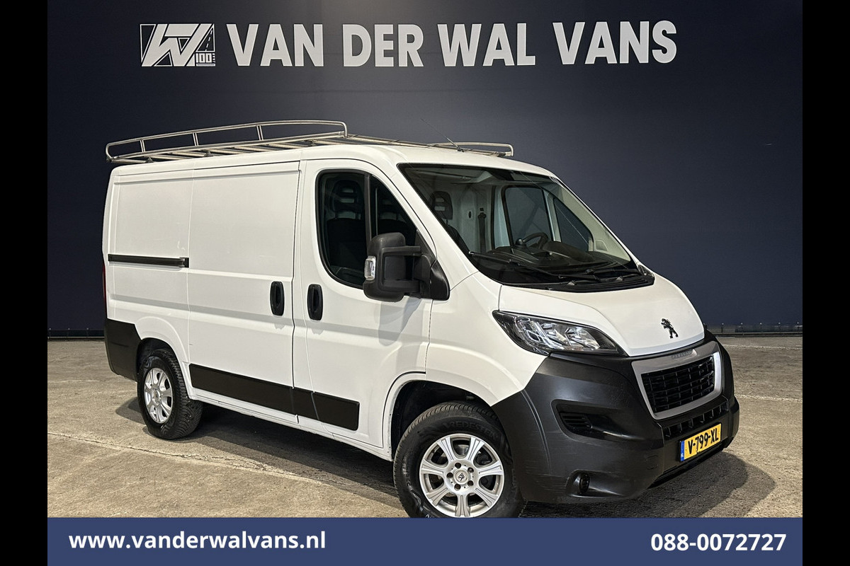 Peugeot Boxer 2.0 BlueHDI 130pk L1H1 Airco | Imperiaal | Camera | Trekhaak | Cruisecontrol L&M Velgen, Bijrijdersbank