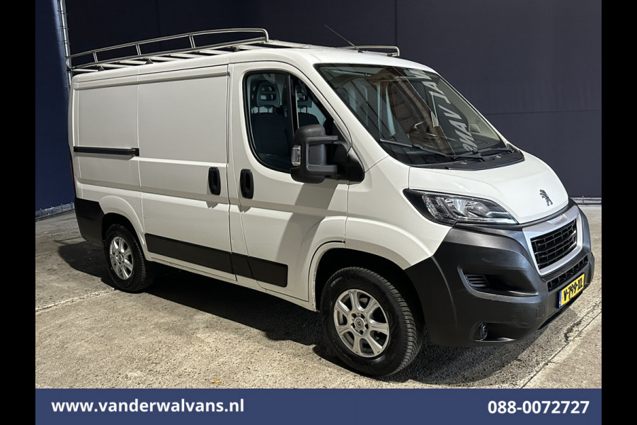 Peugeot Boxer 2.0 BlueHDI 130pk L1H1 Airco | Imperiaal | Camera | Trekhaak | Cruisecontrol L&M Velgen, Bijrijdersbank