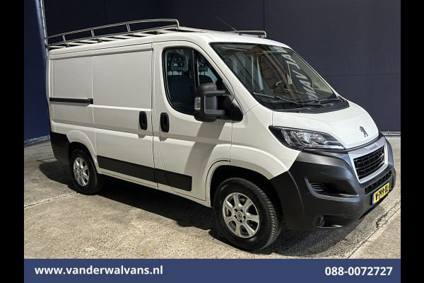 Peugeot Boxer 2.0 BlueHDI 130pk L1H1 Airco | Imperiaal | Camera | Trekhaak | Cruisecontrol L&M Velgen, Bijrijdersbank
