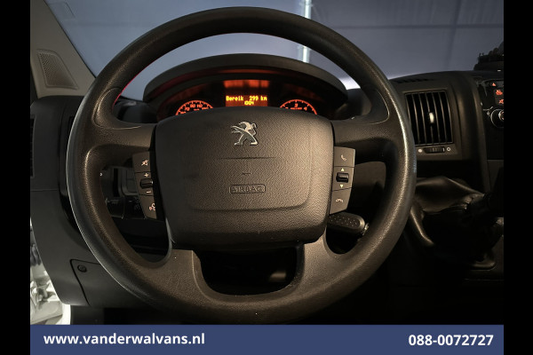 Peugeot Boxer 2.0 BlueHDI 130pk L1H1 Airco | Imperiaal | Camera | Trekhaak | Cruisecontrol L&M Velgen, Bijrijdersbank